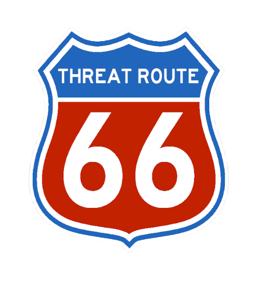 TR66 Threat Route Logo